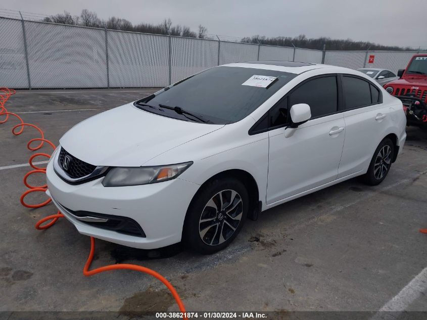 2013 HONDA CIVIC EX - 19XFB2F87DE017551