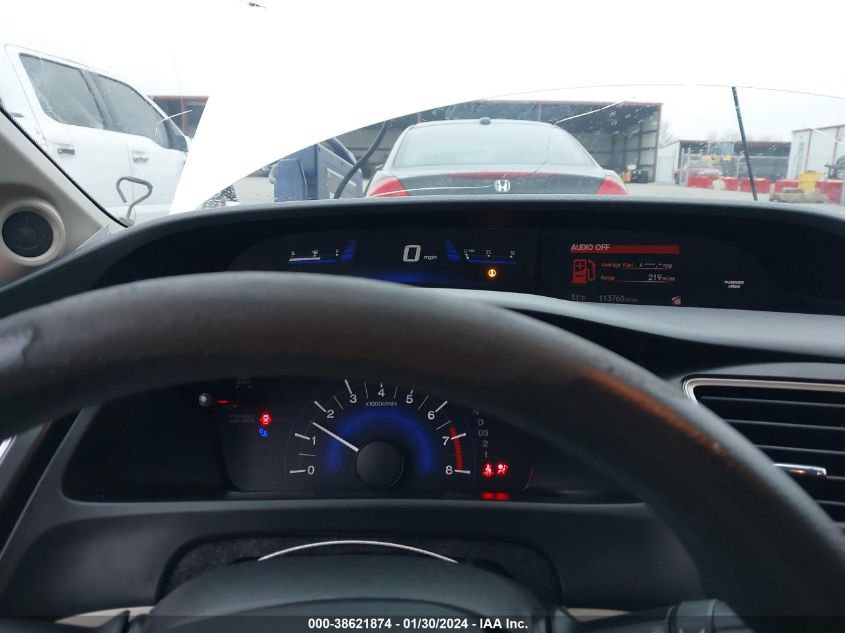2013 HONDA CIVIC EX - 19XFB2F87DE017551