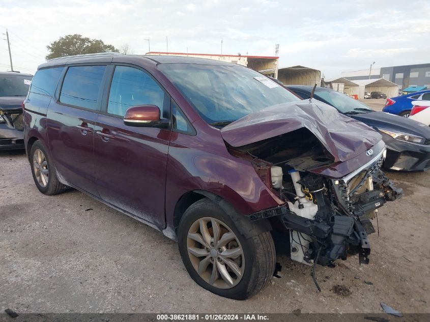 Lot #2541527663 2019 KIA SEDONA EX salvage car