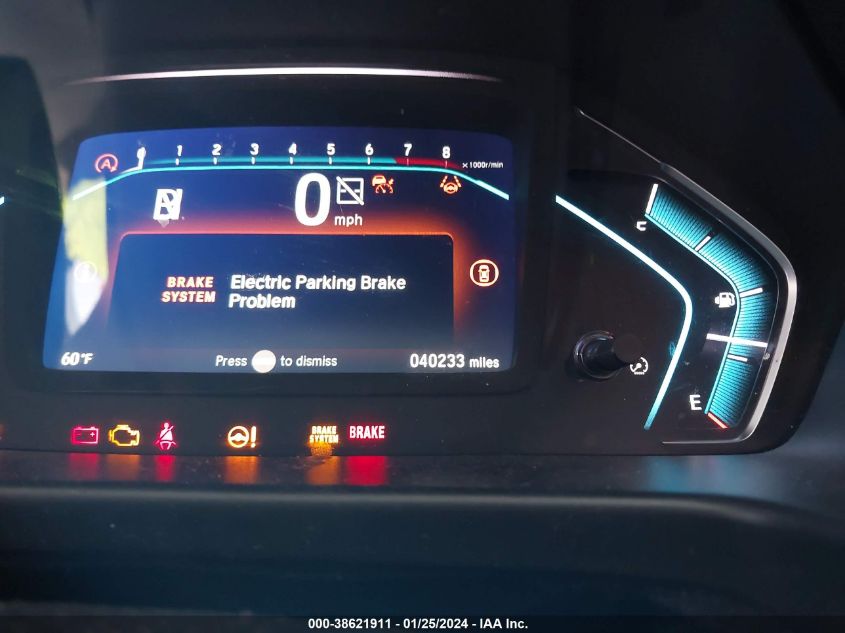 2022 HONDA ODYSSEY TOURING - 5FNRL6H89NB013639