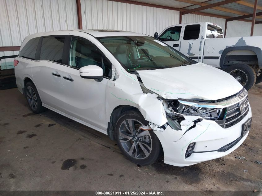 2022 HONDA ODYSSEY TOURING - 5FNRL6H89NB013639
