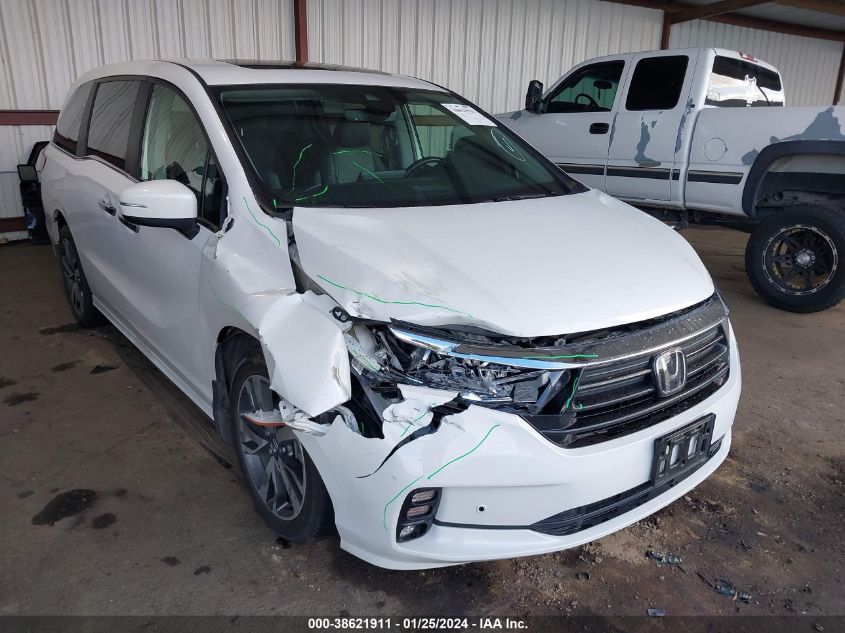 2022 HONDA ODYSSEY TOURING - 5FNRL6H89NB013639