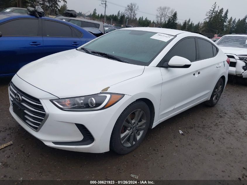 2018 HYUNDAI ELANTRA SEL - 5NPD84LF1JH296085