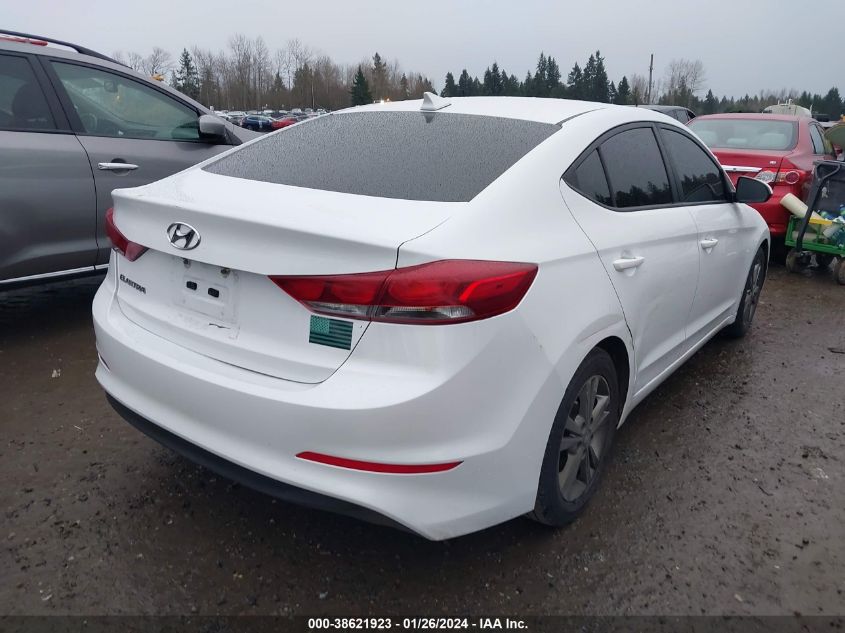 2018 HYUNDAI ELANTRA SEL - 5NPD84LF1JH296085