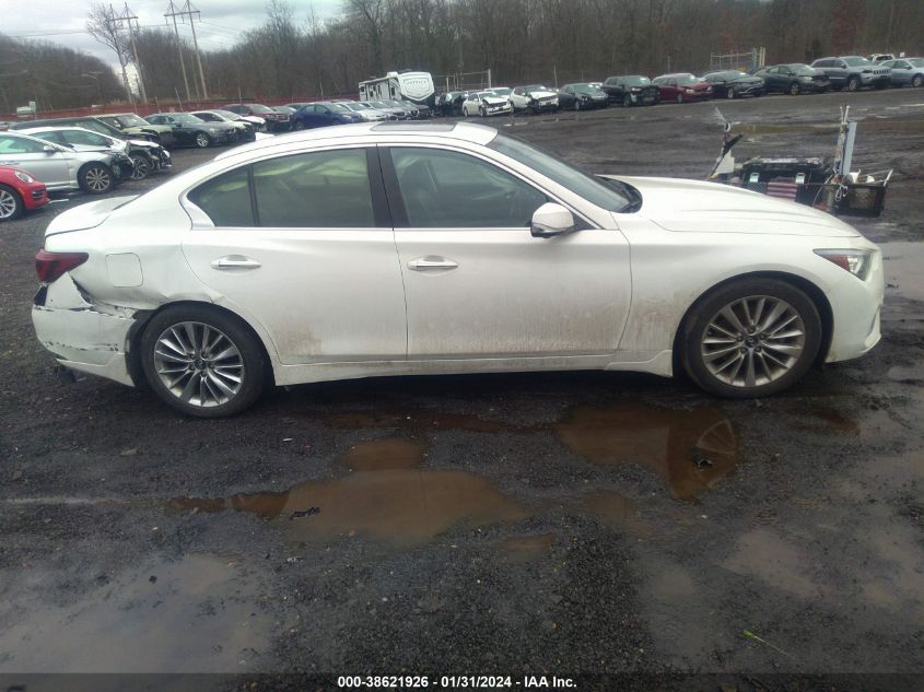 2021 INFINITI Q50 LUXE AWD - JN1EV7BR4MM750756