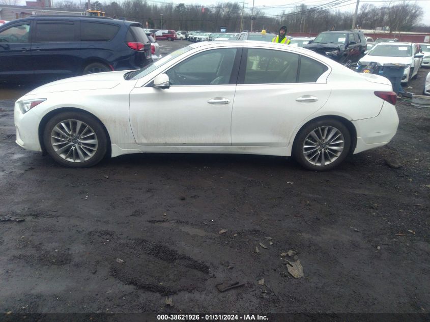 2021 INFINITI Q50 LUXE AWD - JN1EV7BR4MM750756