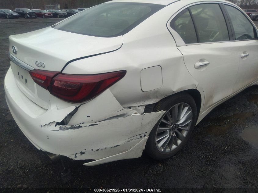 2021 INFINITI Q50 LUXE AWD - JN1EV7BR4MM750756