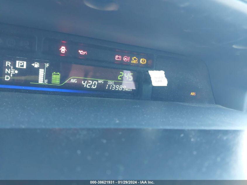 2013 TOYOTA PRIUS V THREE - JTDZN3EUXD3257340