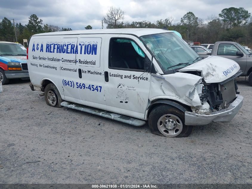 2021 CHEVROLET EXPRESS CARGO RWD 2500 REGULAR WHEELBASE WT - 1GCWGAF78M1256371