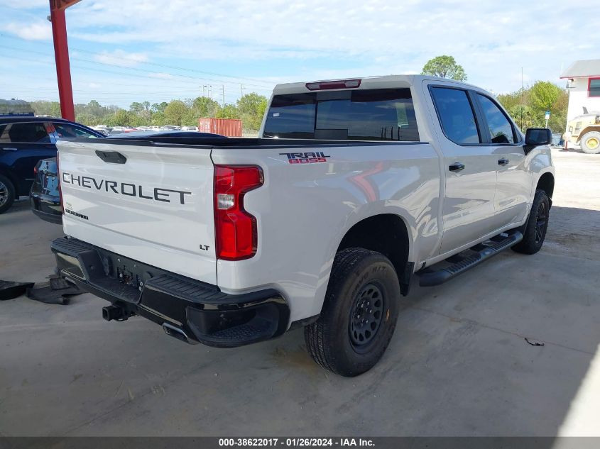 VIN 1GCPYFEL6MZ107844 2021 CHEVROLET SILVERADO 1500 no.4