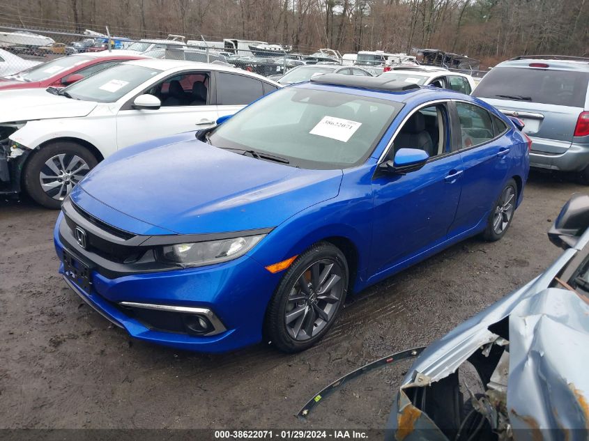 2021 HONDA CIVIC EX-L - 19XFC1F70ME203415