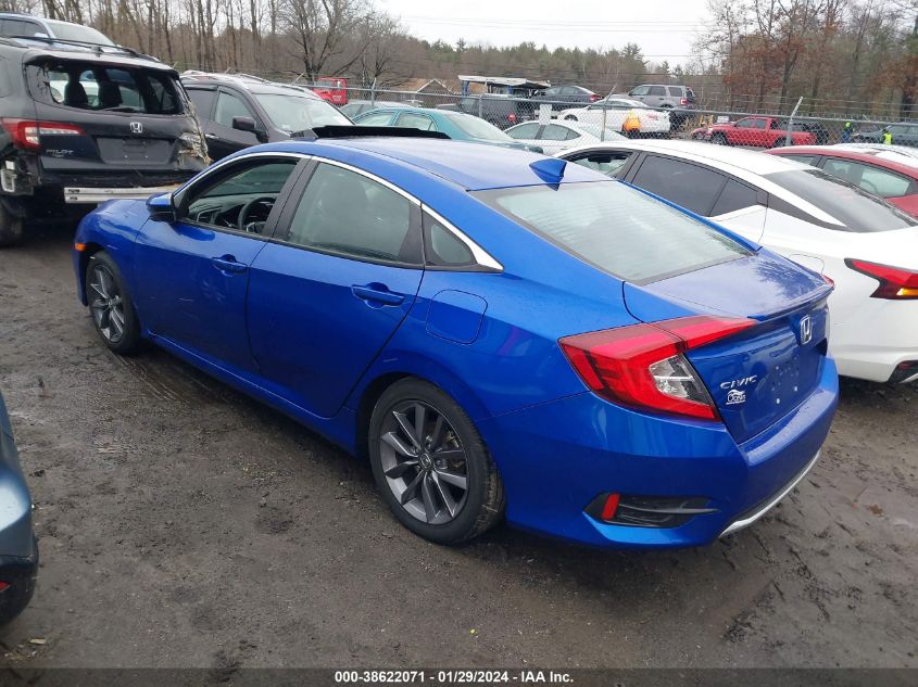 2021 HONDA CIVIC EX-L - 19XFC1F70ME203415