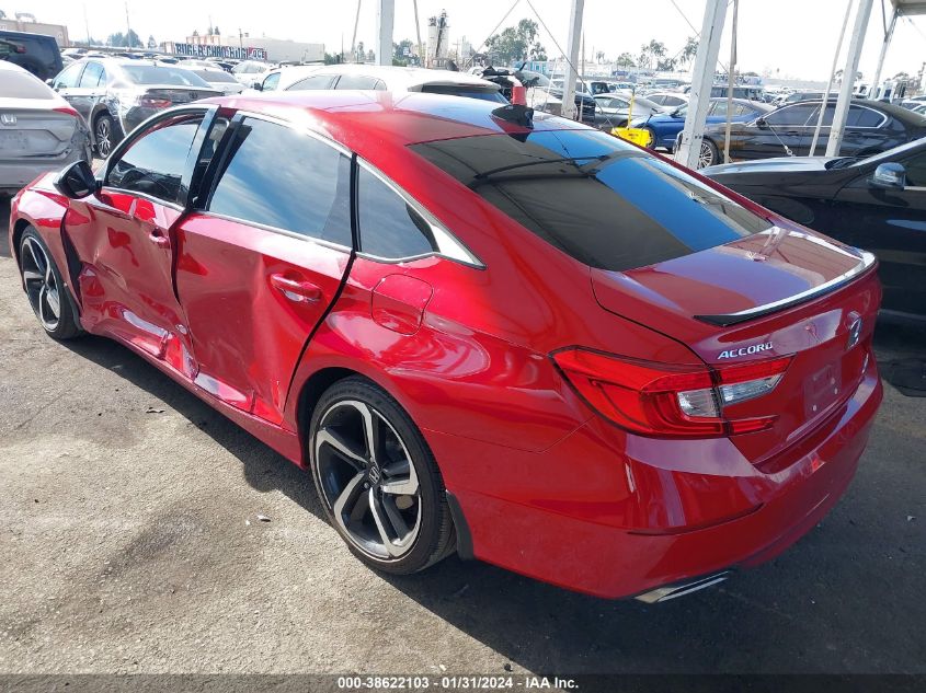 2022 HONDA ACCORD SPORT SPECIAL EDITION - 1HGCV1F49NA060635