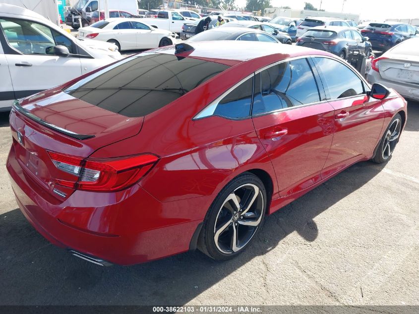 2022 HONDA ACCORD SPORT SPECIAL EDITION - 1HGCV1F49NA060635