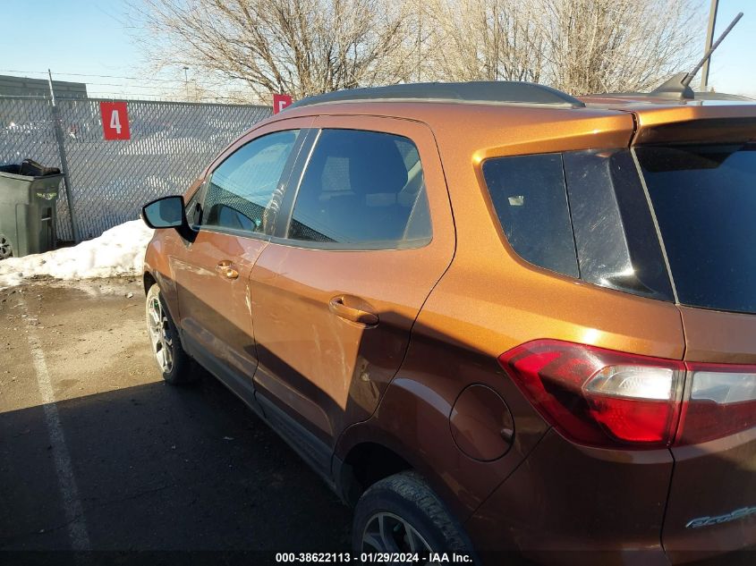 2019 FORD ECOSPORT SES - MAJ6S3JL8KC307597