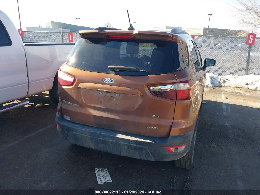 2019 FORD ECOSPORT SES - MAJ6S3JL8KC307597