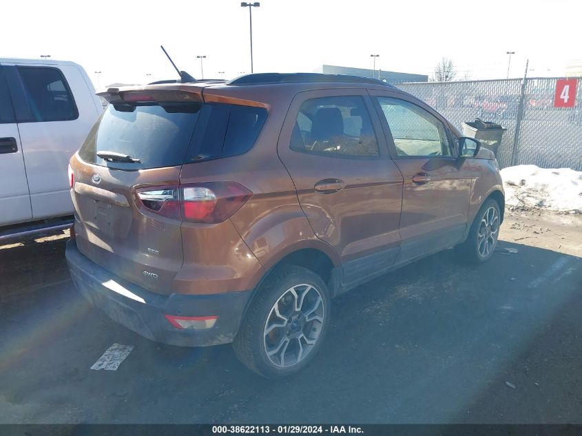 2019 FORD ECOSPORT SES - MAJ6S3JL8KC307597