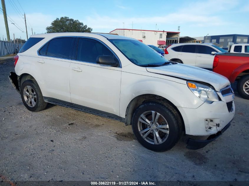 2013 CHEVROLET EQUINOX LS - 1GNALBEK8DZ105363