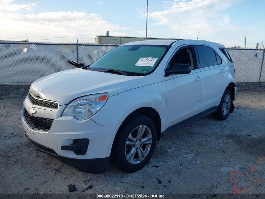 2013 CHEVROLET EQUINOX LS - 1GNALBEK8DZ105363