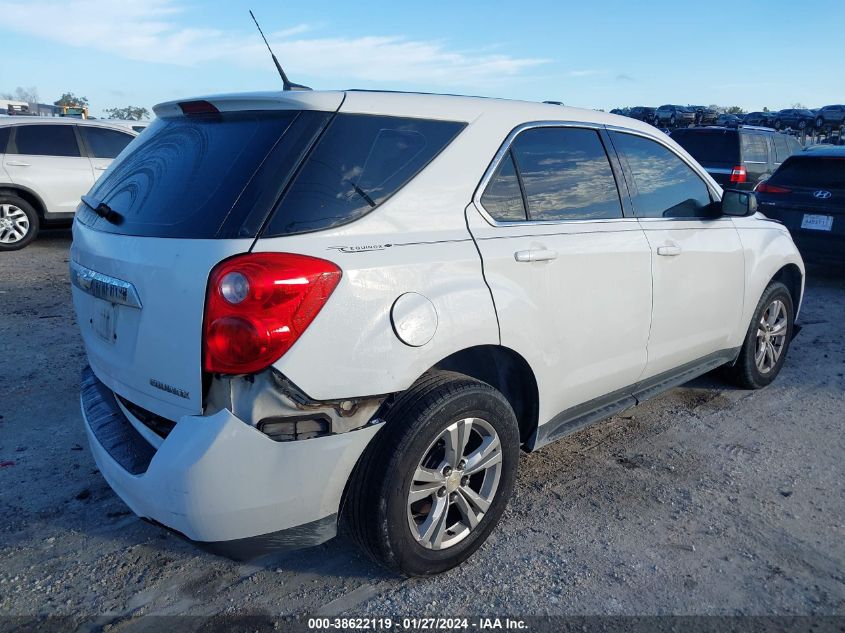 2013 CHEVROLET EQUINOX LS - 1GNALBEK8DZ105363
