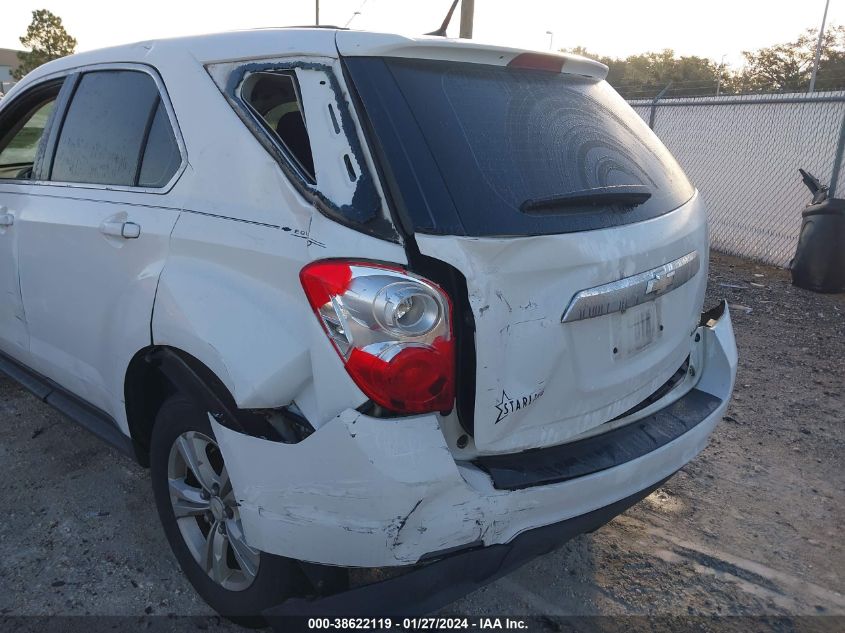 2013 CHEVROLET EQUINOX LS - 1GNALBEK8DZ105363