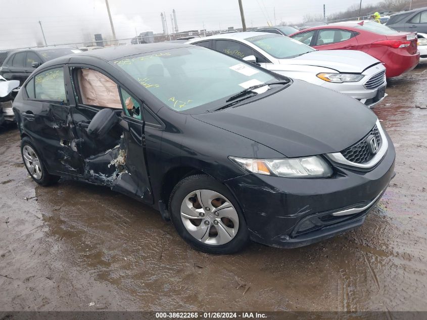 2014 HONDA CIVIC LX - 2HGFB2F54EH544119