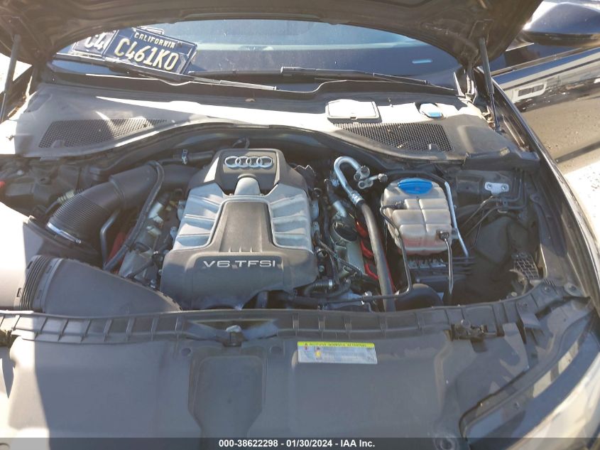 2015 AUDI A6 3.0T PREMIUM PLUS - WAUFGAFCXFN002490
