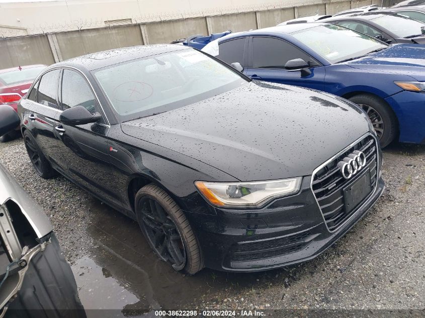 2015 AUDI A6 3.0T PREMIUM PLUS - WAUFGAFCXFN002490