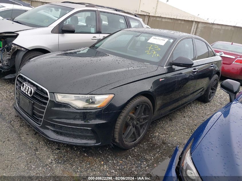 2015 AUDI A6 3.0T PREMIUM PLUS - WAUFGAFCXFN002490
