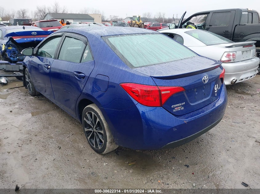 VIN 2T1BURHEXJC971600 2018 TOYOTA COROLLA SE