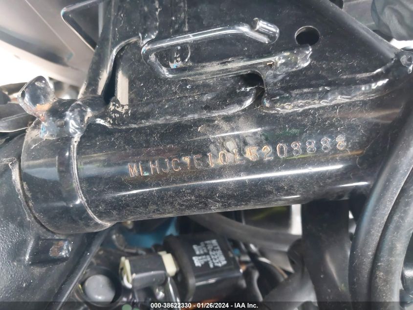 2020 HONDA GROM 125 MLHJC7510L5208888