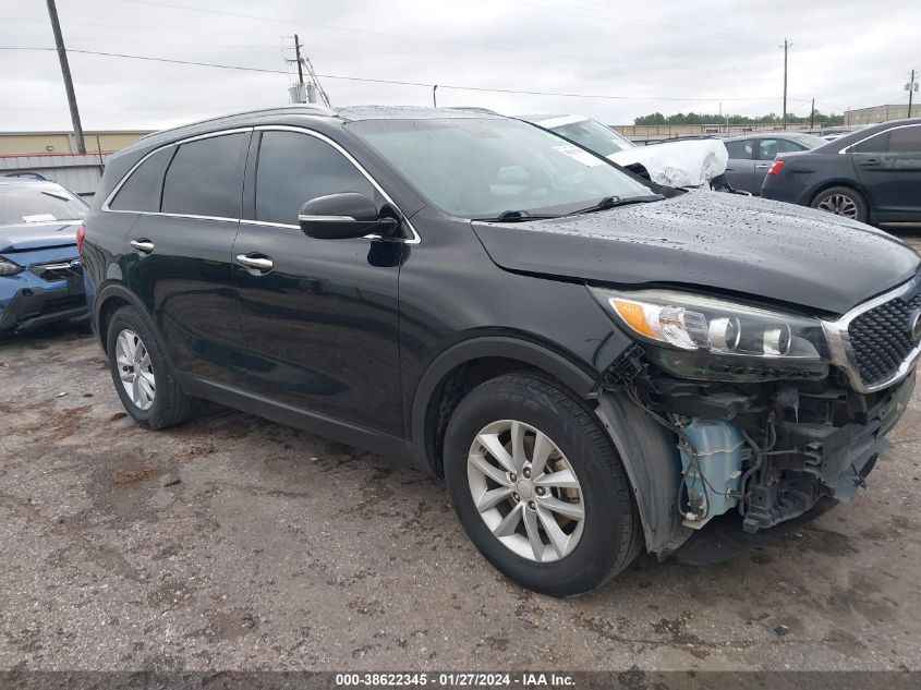 2018 KIA SORENTO LX/L - 5XYPG4A3XJG376856