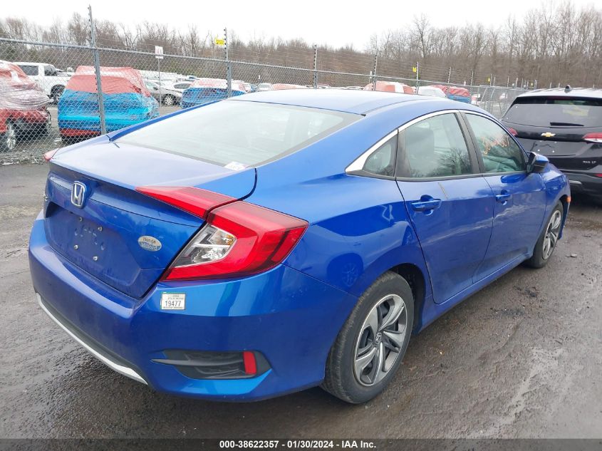 2020 HONDA CIVIC LX - 2HGFC2F66LH527566