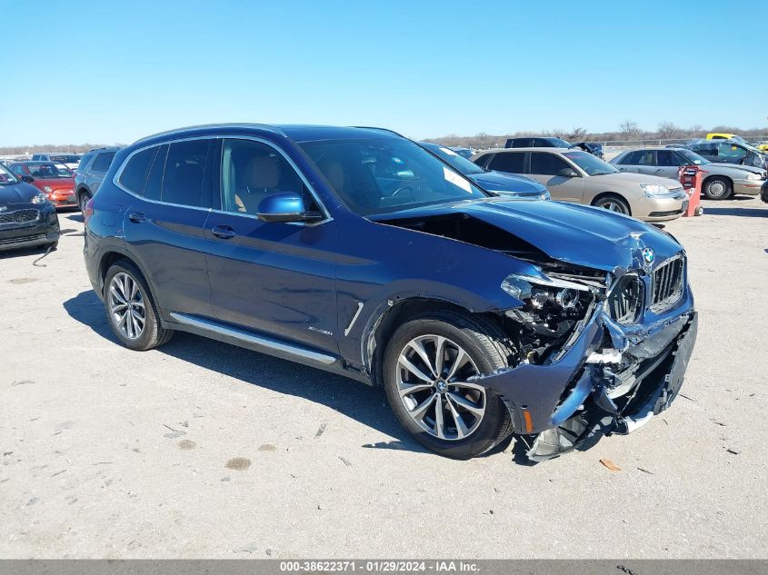 2018 BMW X3 XDRIVE30I - 5UXTR9C51JLC83329