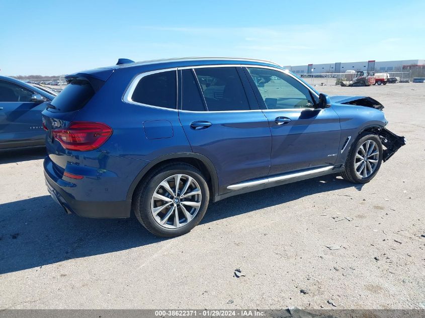 2018 BMW X3 XDRIVE30I - 5UXTR9C51JLC83329