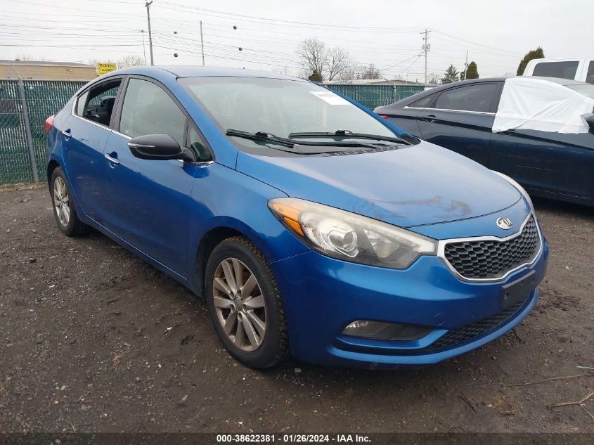 2014 KIA FORTE EX - KNAFX4A84E5116407