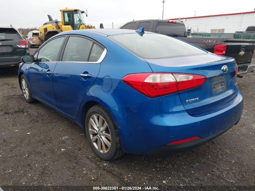 2014 KIA FORTE EX - KNAFX4A84E5116407