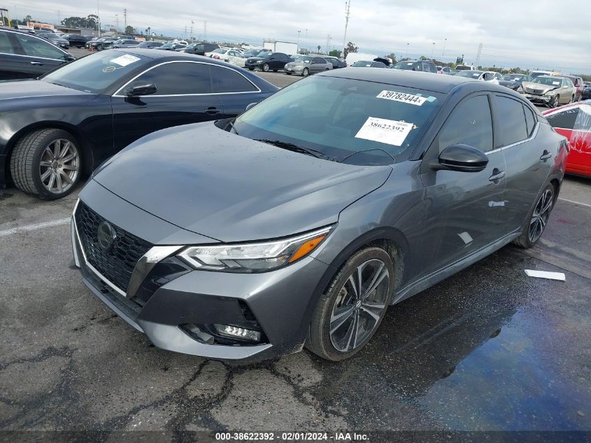 2021 NISSAN SENTRA SR XTRONIC CVT - 3N1AB8DV7MY244634