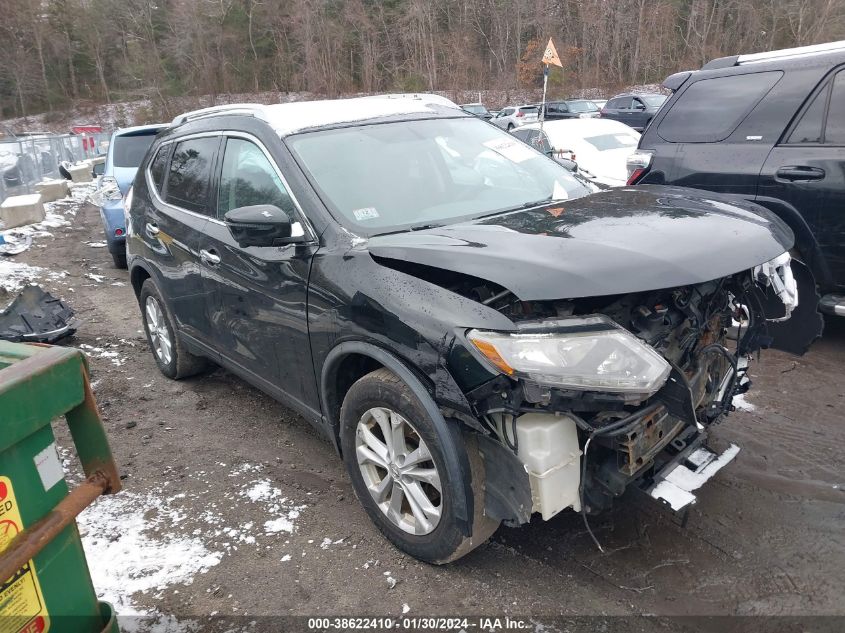 2016 NISSAN ROGUE S/SL/SV - KNMAT2MV9GP597258