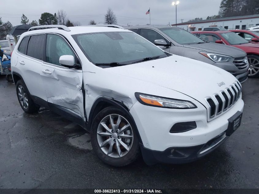 2018 JEEP CHEROKEE LIMITED - 1C4PJLDX3JD580536