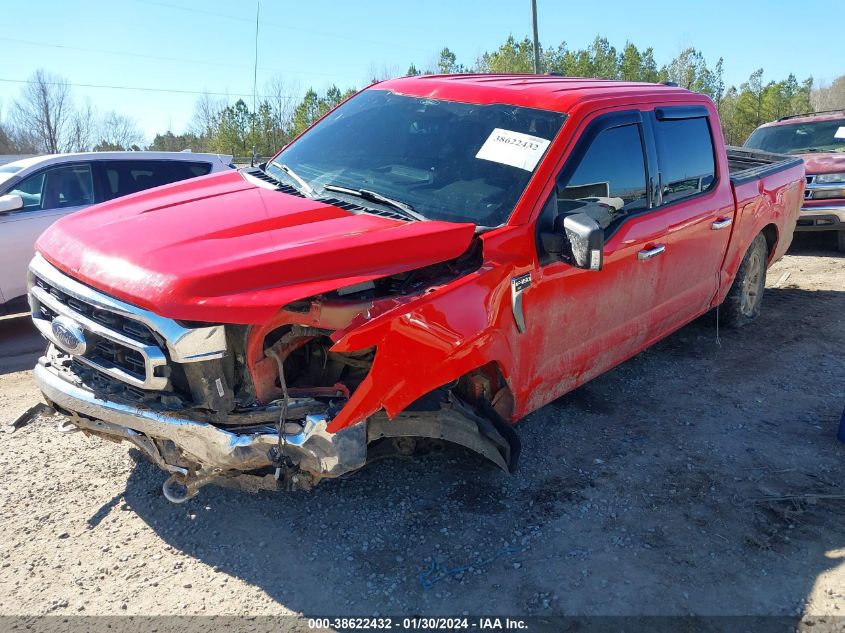 2021 FORD F-150 XLT - 1FTFW1E54MKD12674