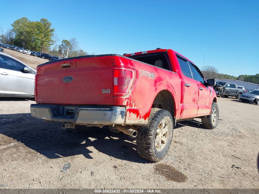 2021 FORD F-150 XLT - 1FTFW1E54MKD12674