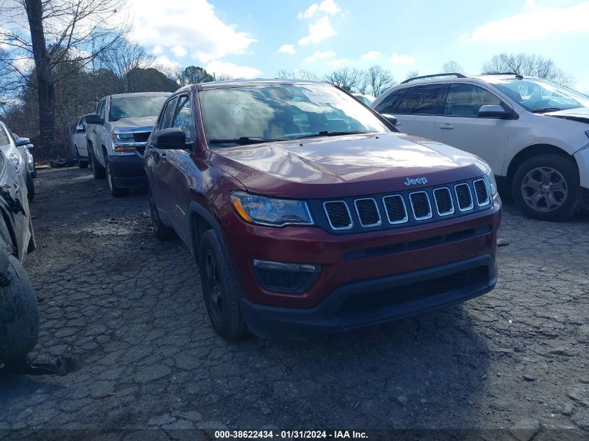 2020 JEEP COMPASS SPORT FWD - 3C4NJCAB3LT219966