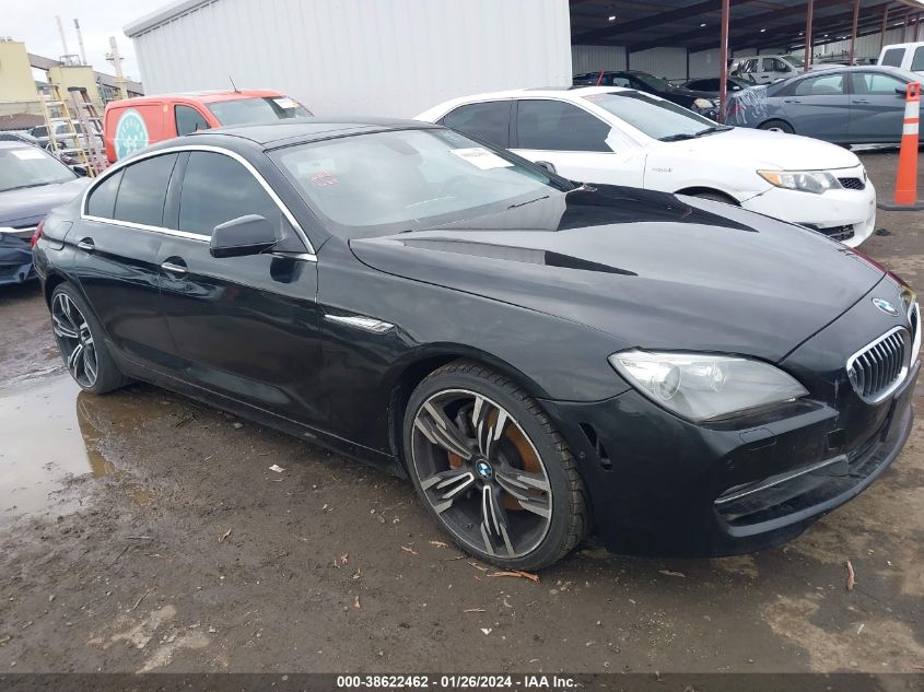 2014 BMW 650I GRAN COUPE XDRIVE - WBA6B4C51ED098987