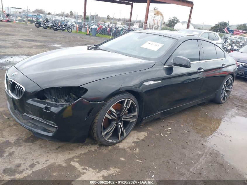 2014 BMW 650I GRAN COUPE XDRIVE - WBA6B4C51ED098987