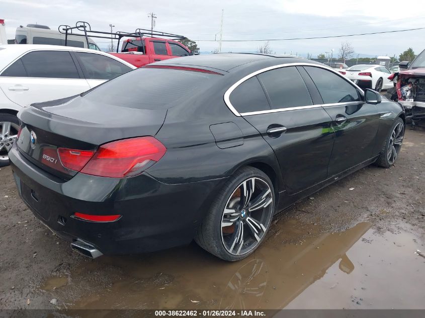 2014 BMW 650I GRAN COUPE XDRIVE - WBA6B4C51ED098987
