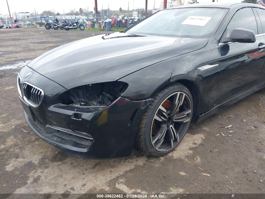 2014 BMW 650I GRAN COUPE XDRIVE - WBA6B4C51ED098987