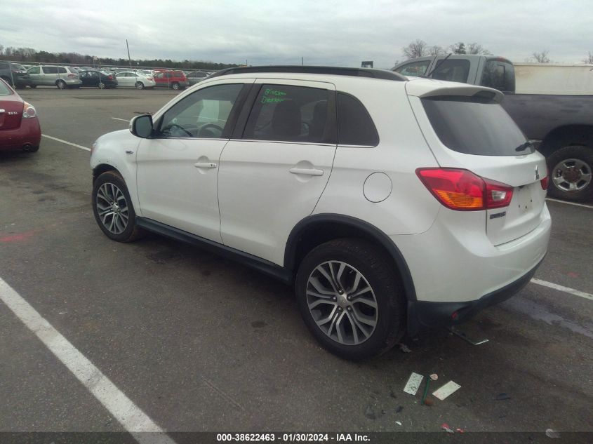 2016 MITSUBISHI OUTLANDER SPORT 2.4 GT/2.4 SEL - JA4AR4AW5GZ047125