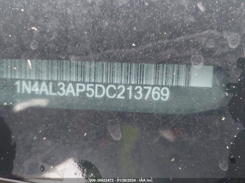 2013 NISSAN ALTIMA 2.5 S - 1N4AL3AP5DC213769
