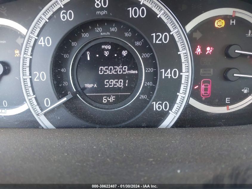 2015 HONDA ACCORD LX - 1HGCR2E3XFA201717